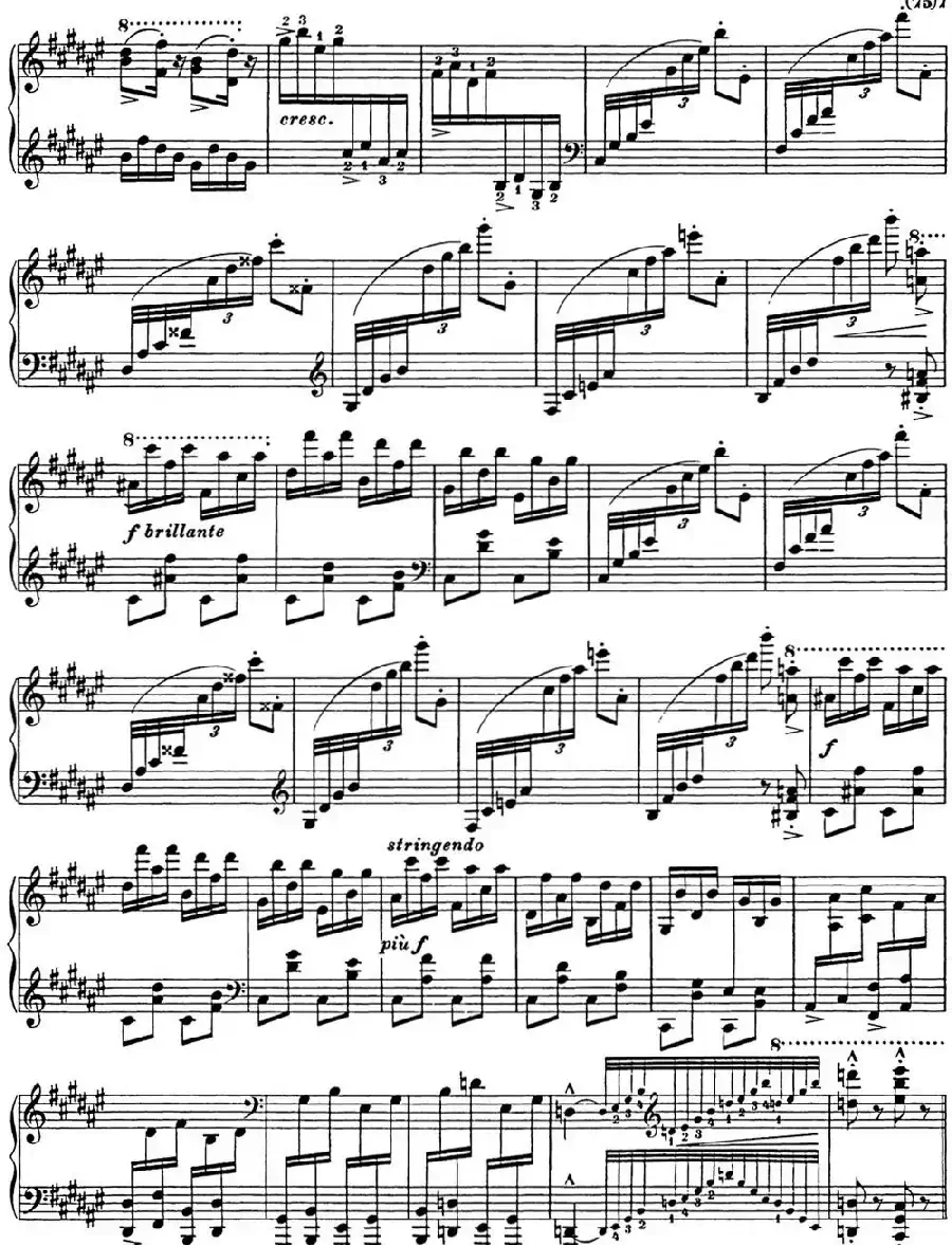 李斯特 匈牙利狂想曲 Hungarian Rhapsodies S.244 No.8