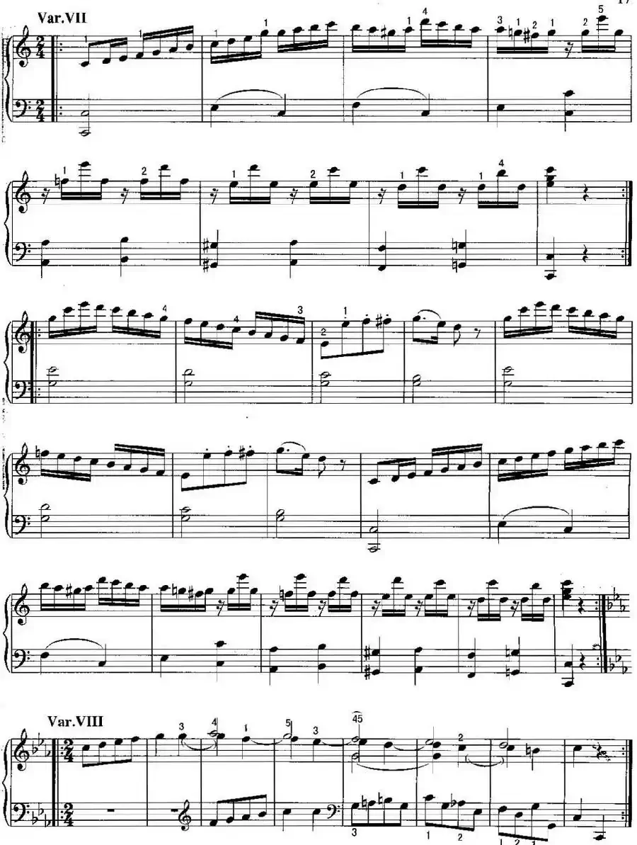 不可不弹的世界钢琴名曲：“星星”变奏曲
