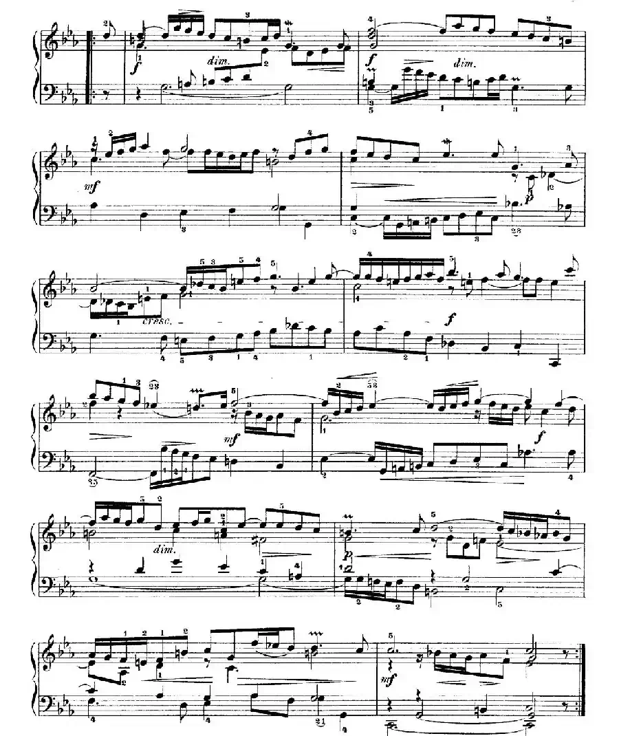 Six Partitas BWV 825-830（6首帕蒂塔·2）