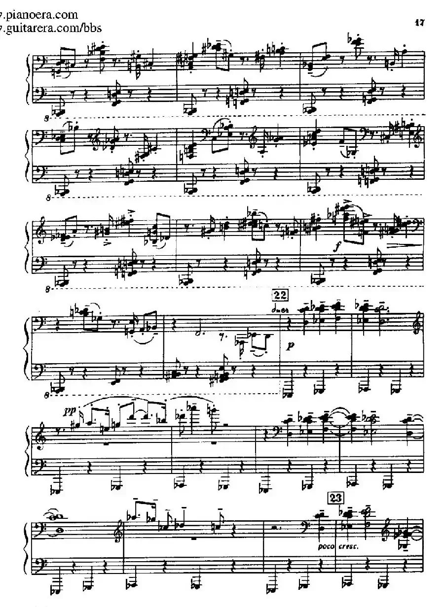 Piano Sonata（钢琴奏鸣曲· 第一乐章）
