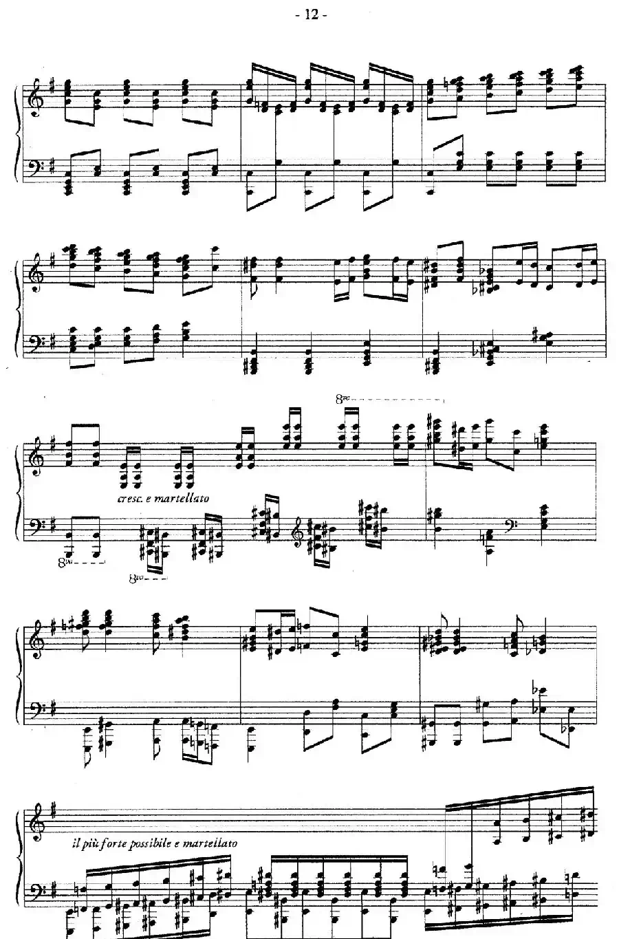 Carmen Variations 12 Pieces（12首卡门主题变奏曲·11）