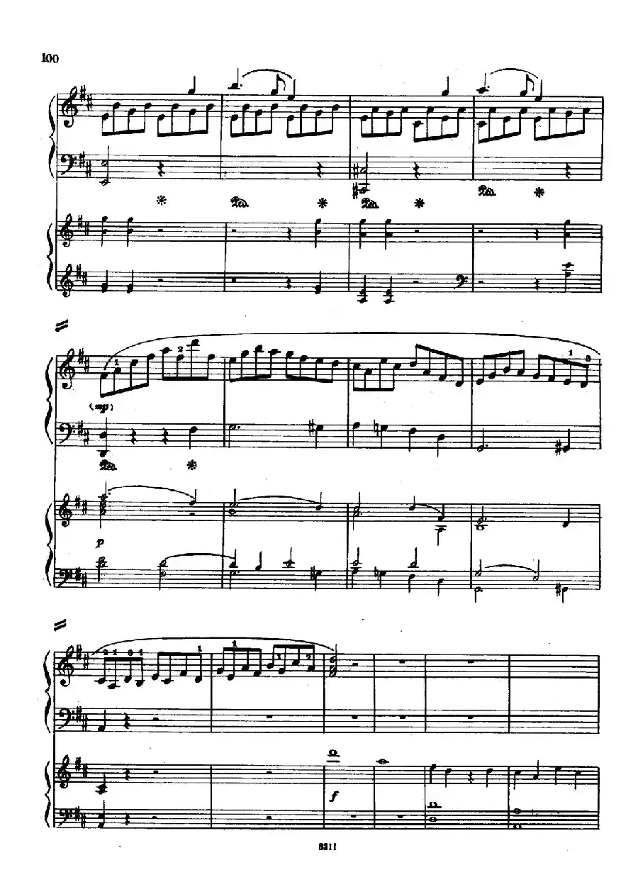 Concerto no 5 K 175 - 2 Piano（Ⅲ）