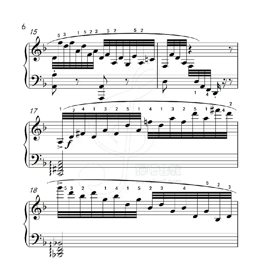 练习曲 19(克拉莫钢琴练习曲60首)