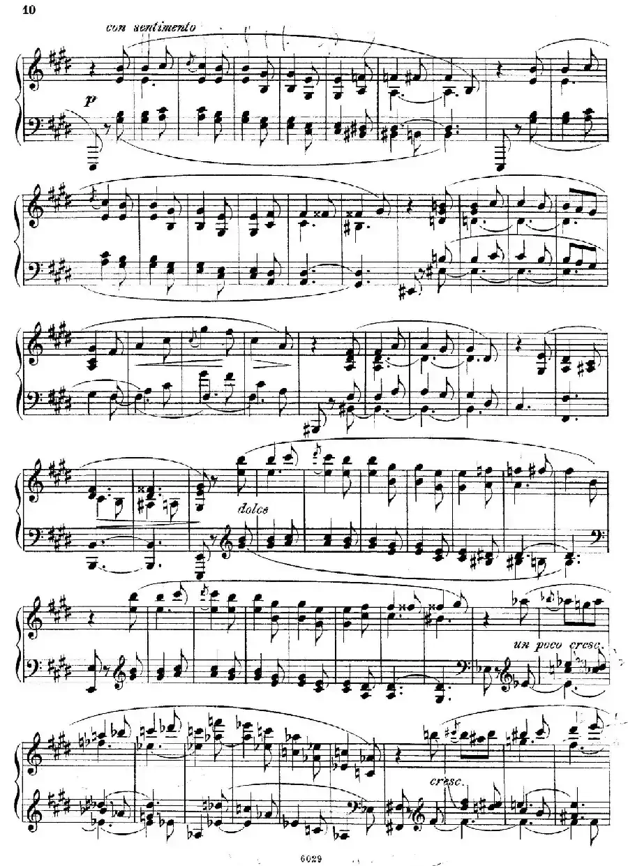 Cinque Miniatures Op.28（5首小画像·3）