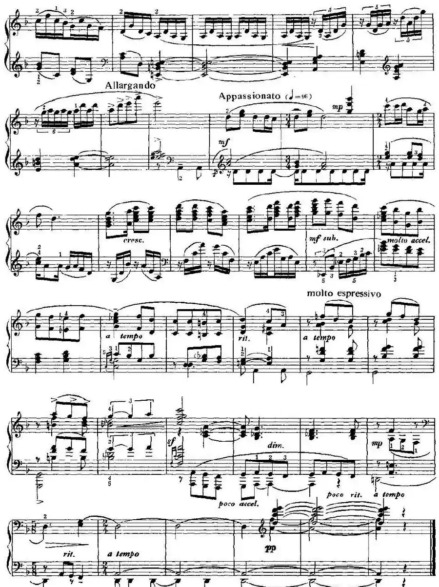 中国钢琴名曲30首：蓝花花