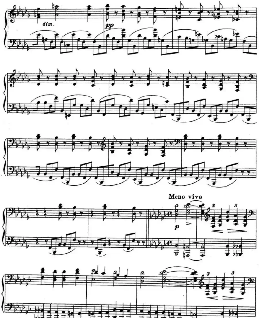 斯克里亚宾 钢琴练习曲 Op.8 No.7 Alexander Scriabin Etudes