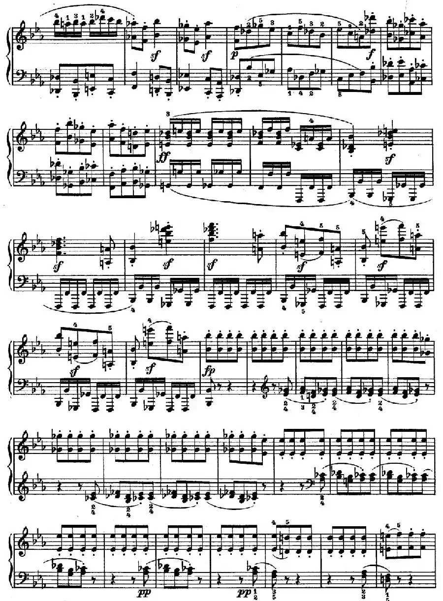 Piano Sonata in Es-dur Op. 27-1（降E大调第十三钢琴奏鸣曲）