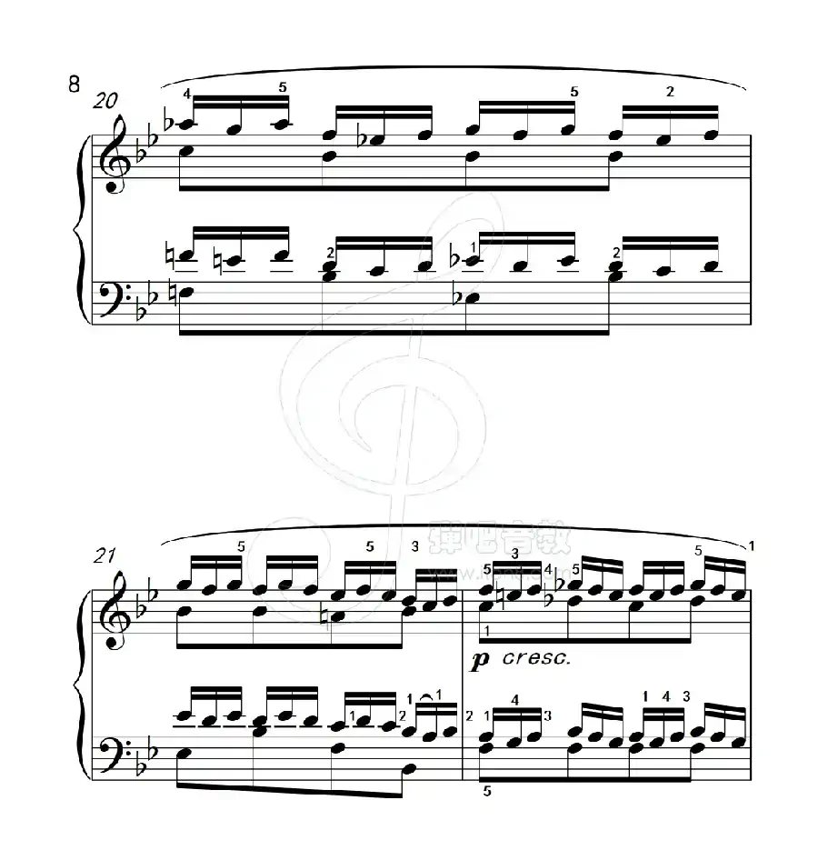 练习曲 50（克拉莫钢琴练习曲60首）