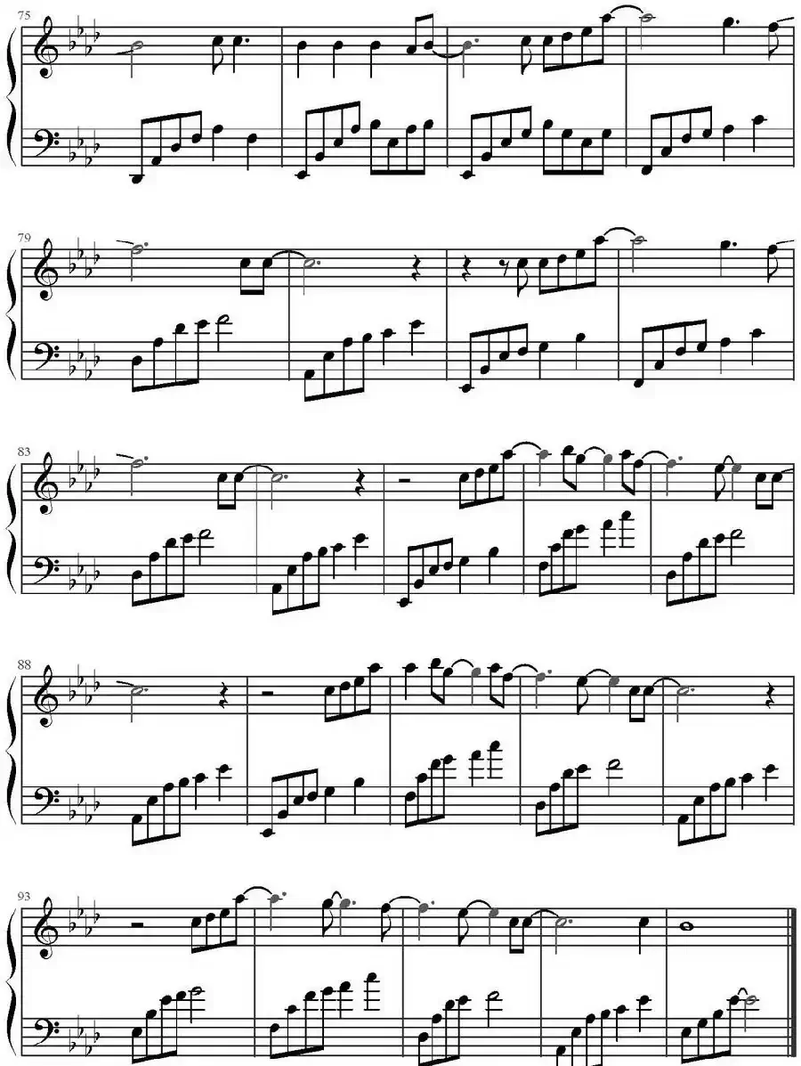 All Of Me(文武贝钢琴编配版)