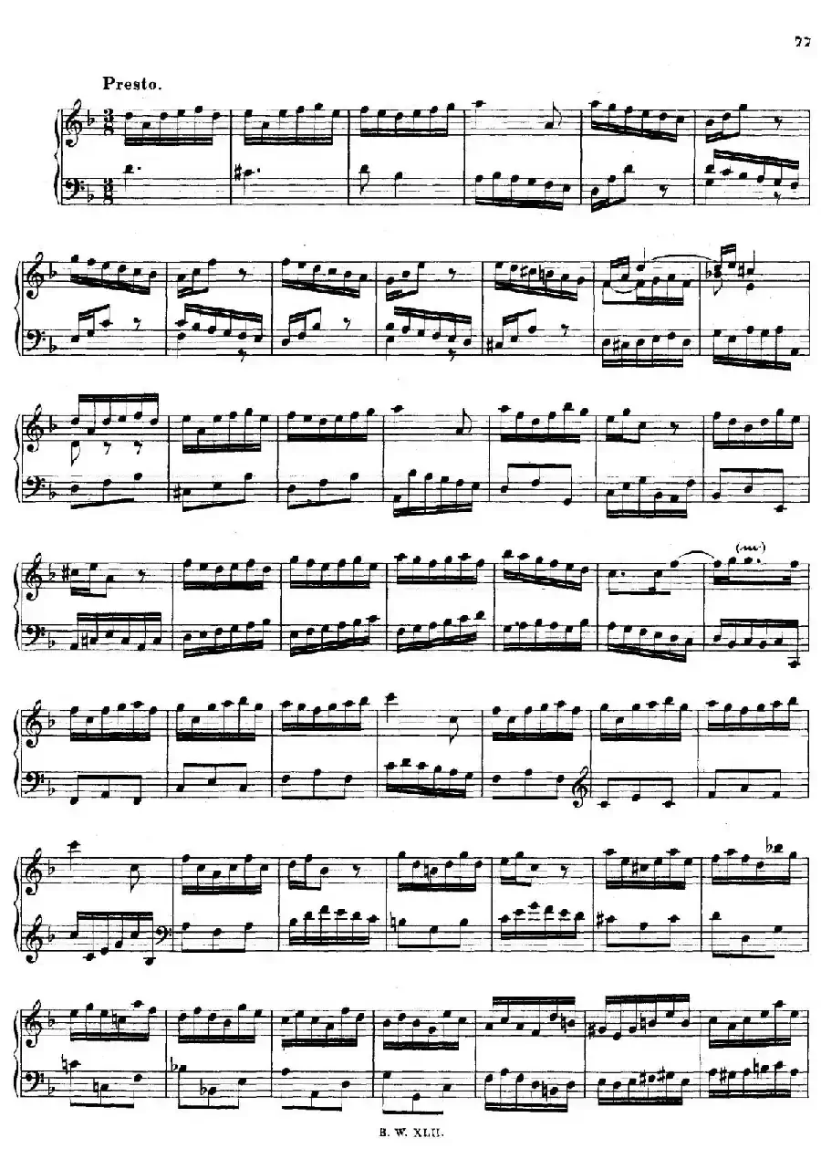 16 Concertos BWV 972-987（十六首为独奏古钢琴而作的协奏曲）（P11——20）