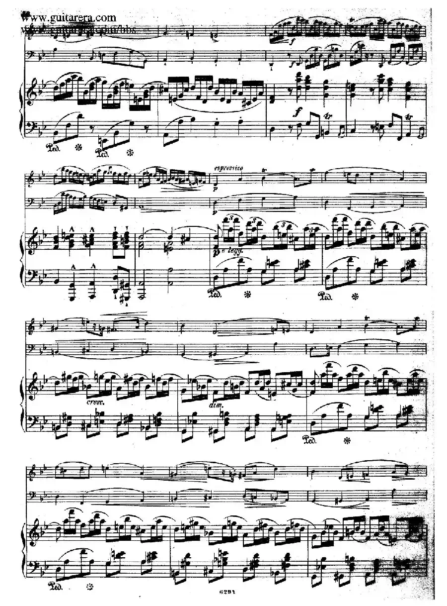 Piano Trio in g Minor Op.8（g小调钢琴三重奏）