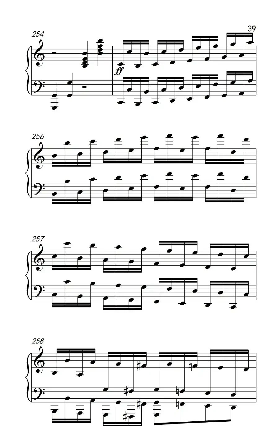 奏鸣曲 Opus 2 Nr.3 第一乐章(贝多芬奏鸣曲集 1)