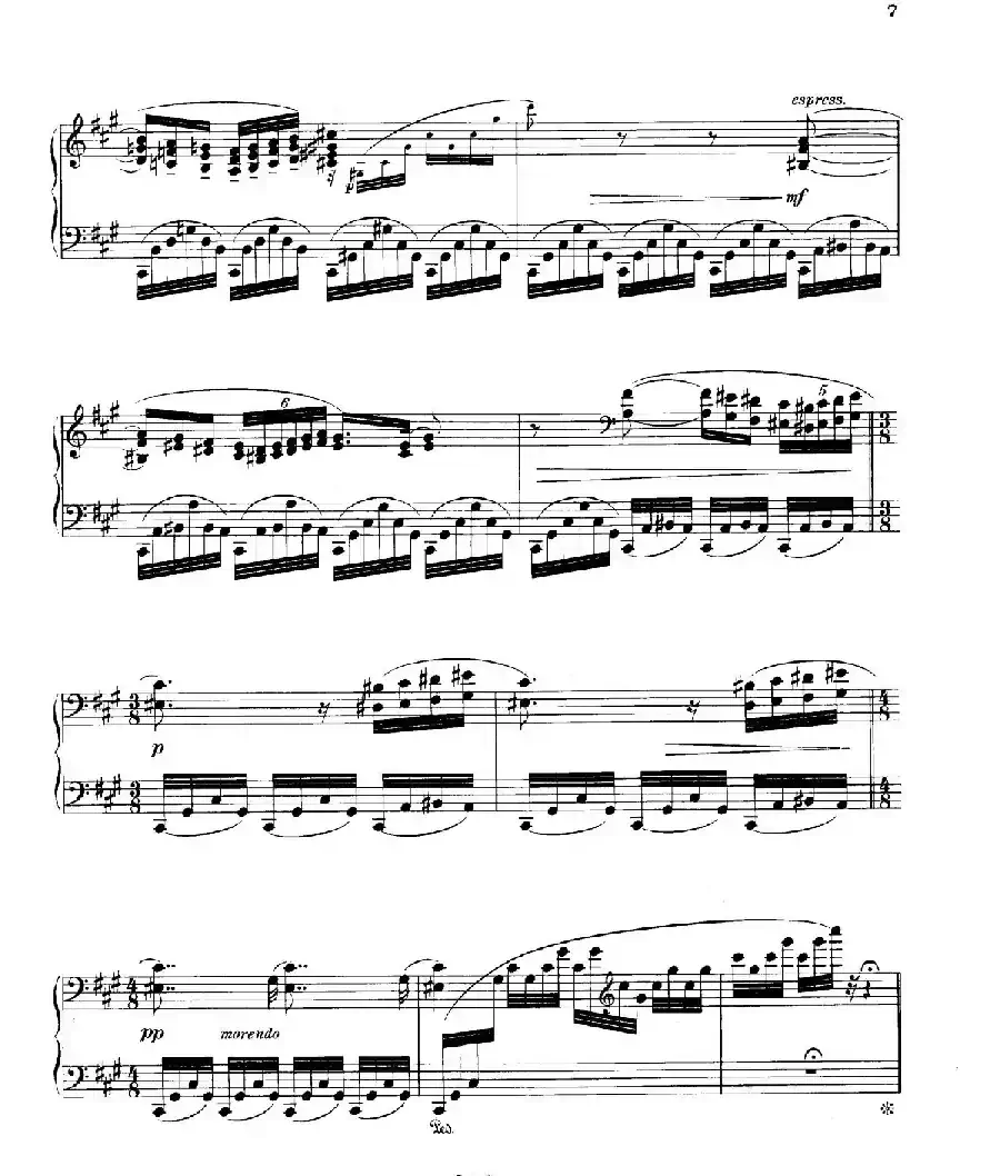 Four Rhapsodies Op.11（4首狂想曲·Ⅱ）