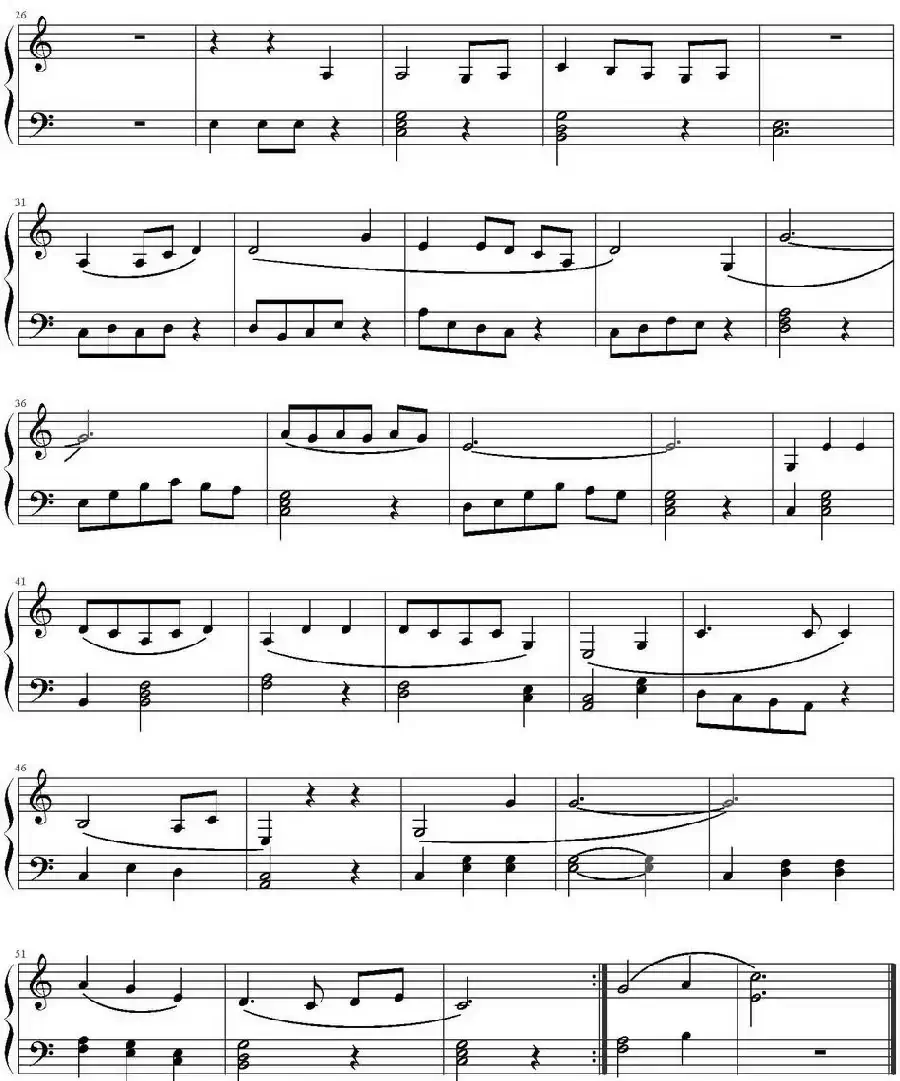 我爱祖国的蓝天