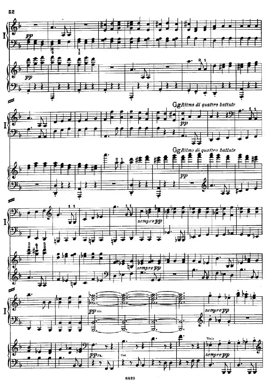 d小调第九交响曲 Op.125（双钢琴P43——52）