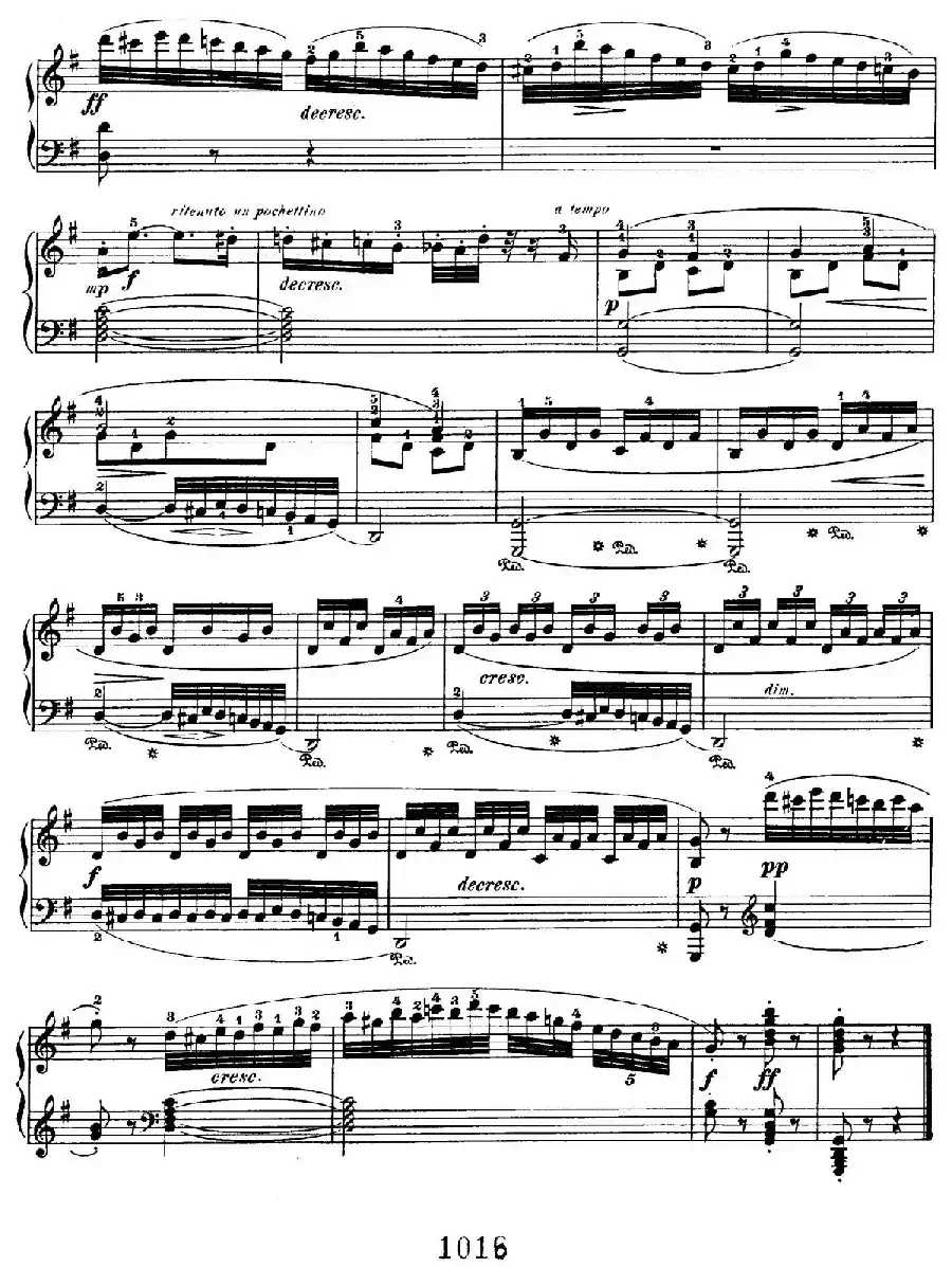 Two Rondos Op.51 No.1（2首回旋曲·2、G大调）