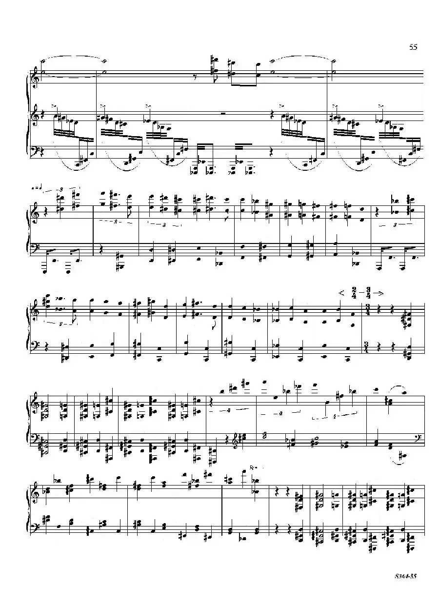 Piano Sonata No.8（第八钢琴奏鸣曲）（3）