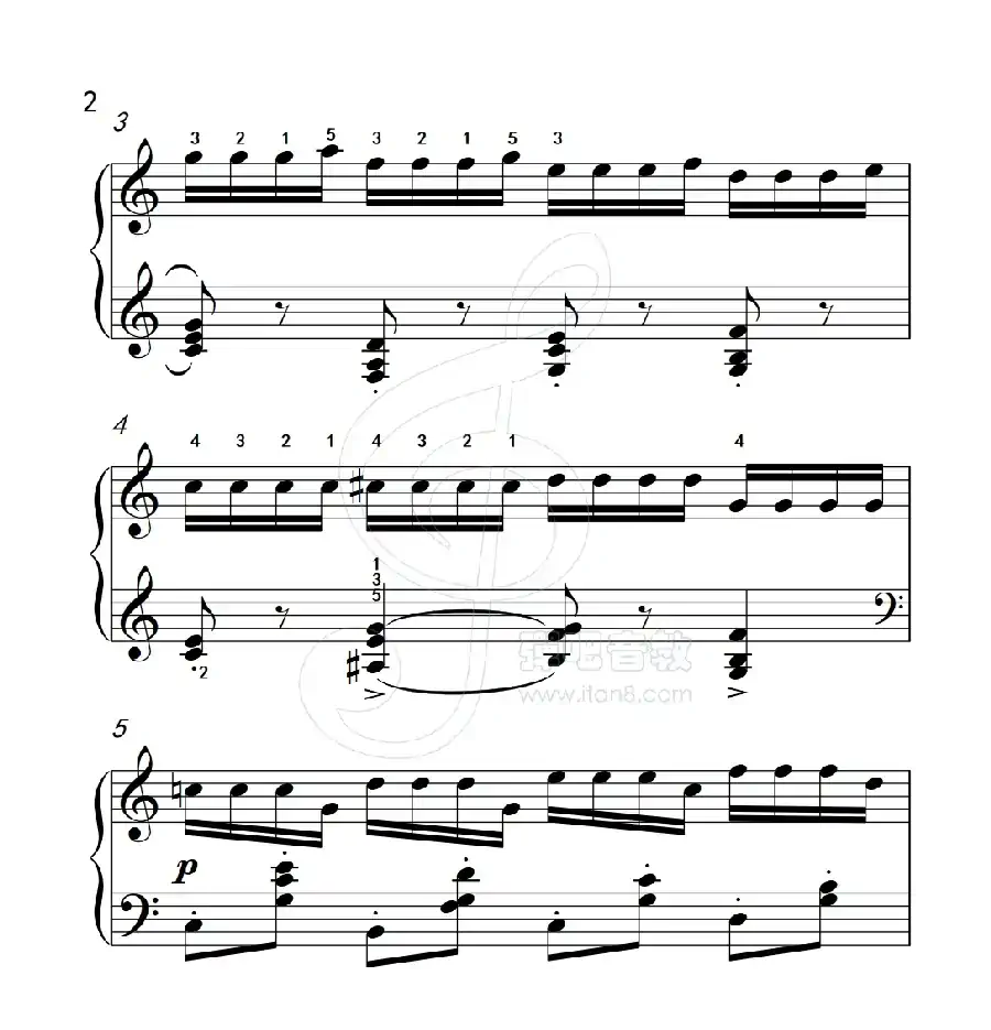 练习曲 12(克拉莫钢琴练习曲60首)