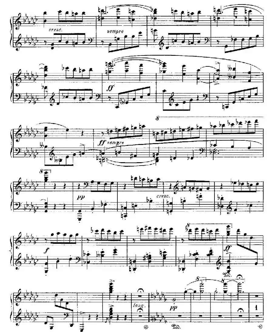 4 Valses Caprice（4首随想圆舞曲）（Op.59 No. 3 in G-flat ​）