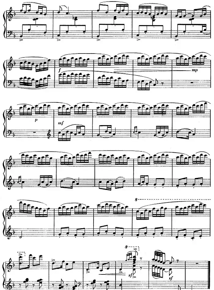 钢琴组曲《刘三姐》2、舞曲