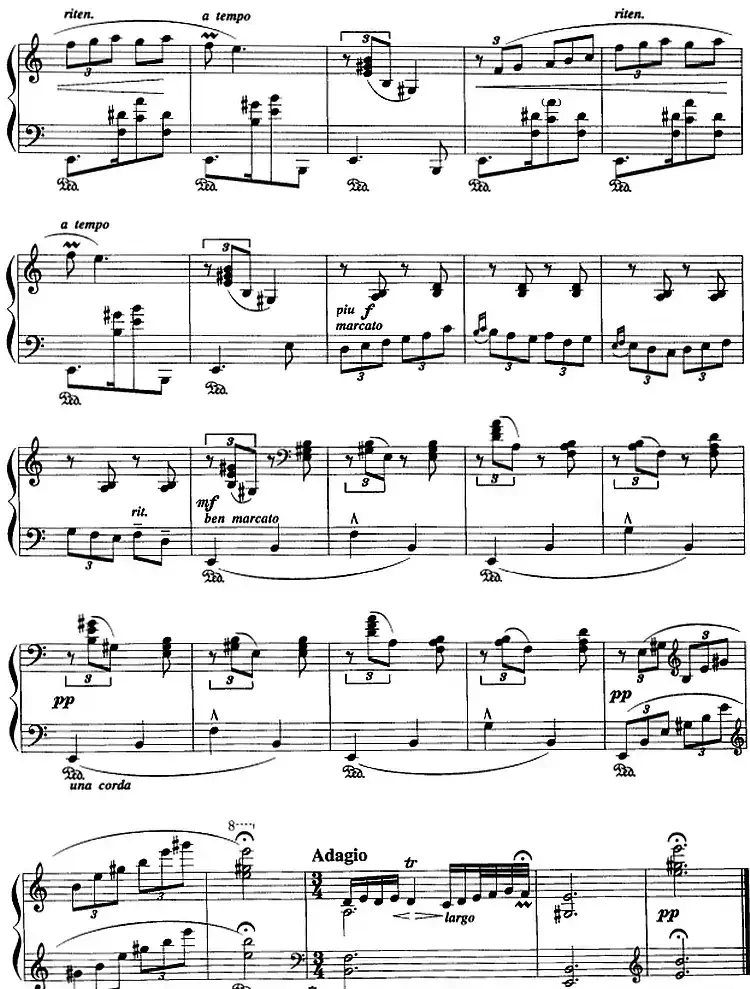 现代钢琴曲：27、探戈舞曲（Op.164，No.2）