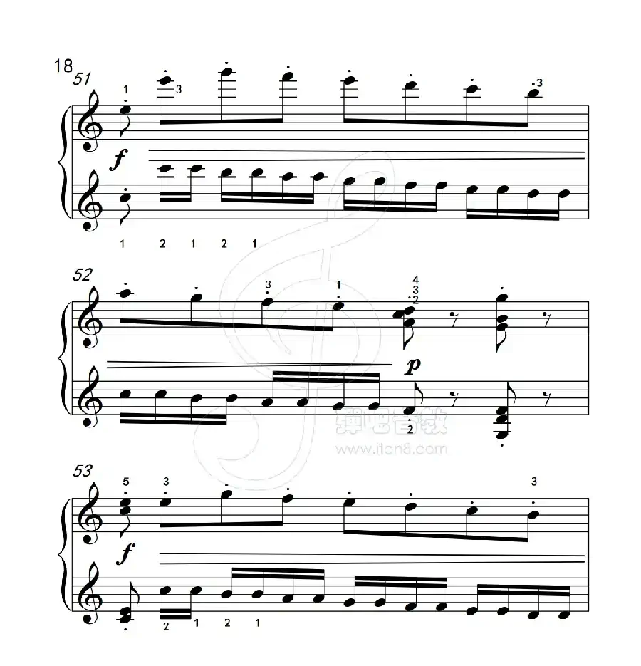 练习曲 12(克拉莫钢琴练习曲60首)