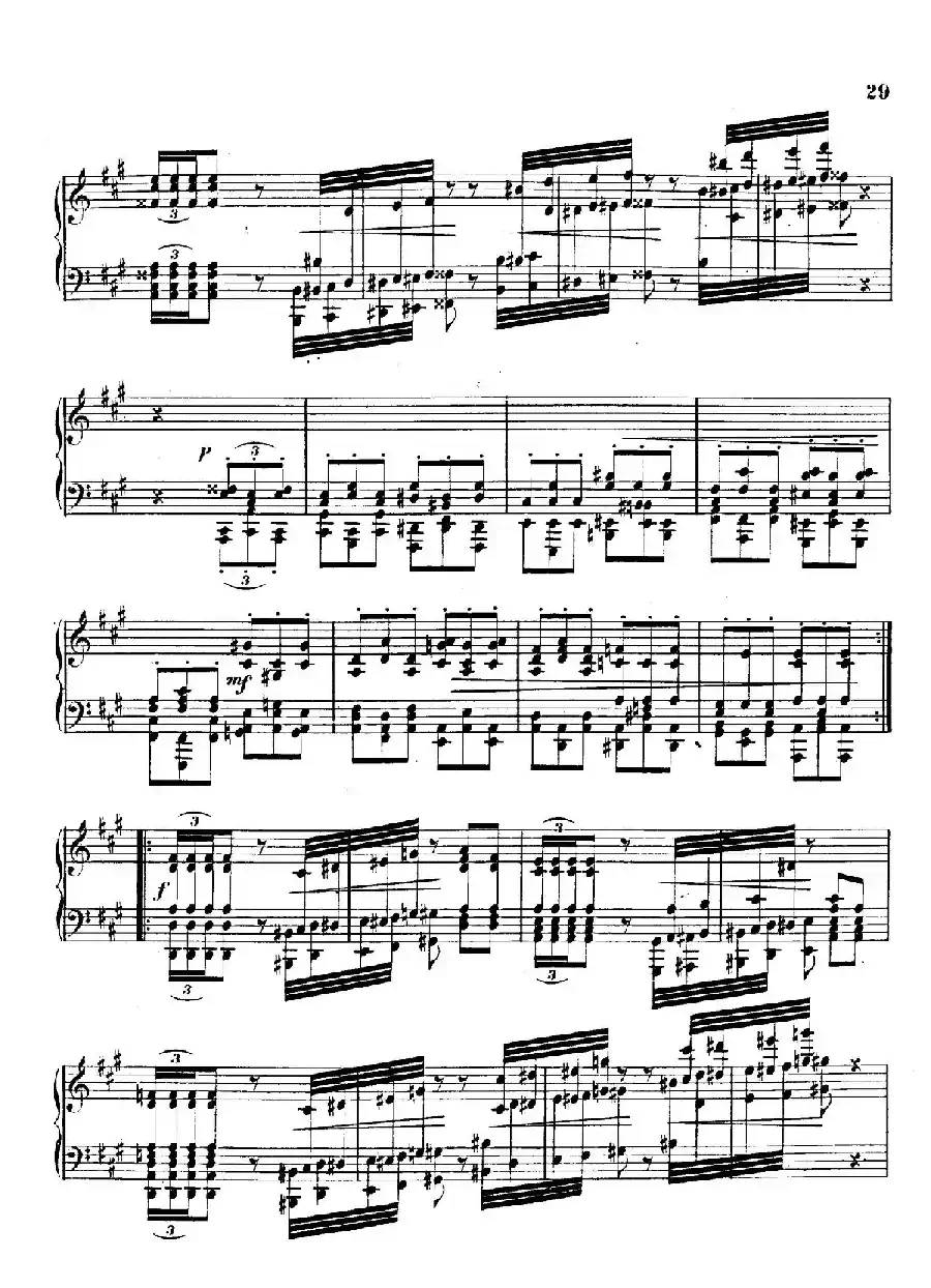 Variations on Yankee Doodle from Miscellenies Op.93（扬基嘟得主题变奏曲）