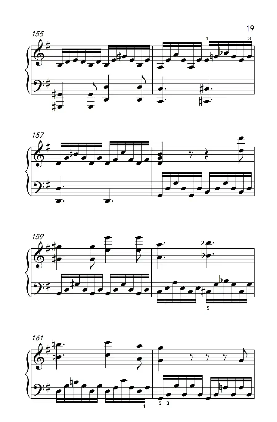 第七级2.G大调变奏曲 贝多芬(中央音乐学院 钢琴(业余)考级教程 7-9级)