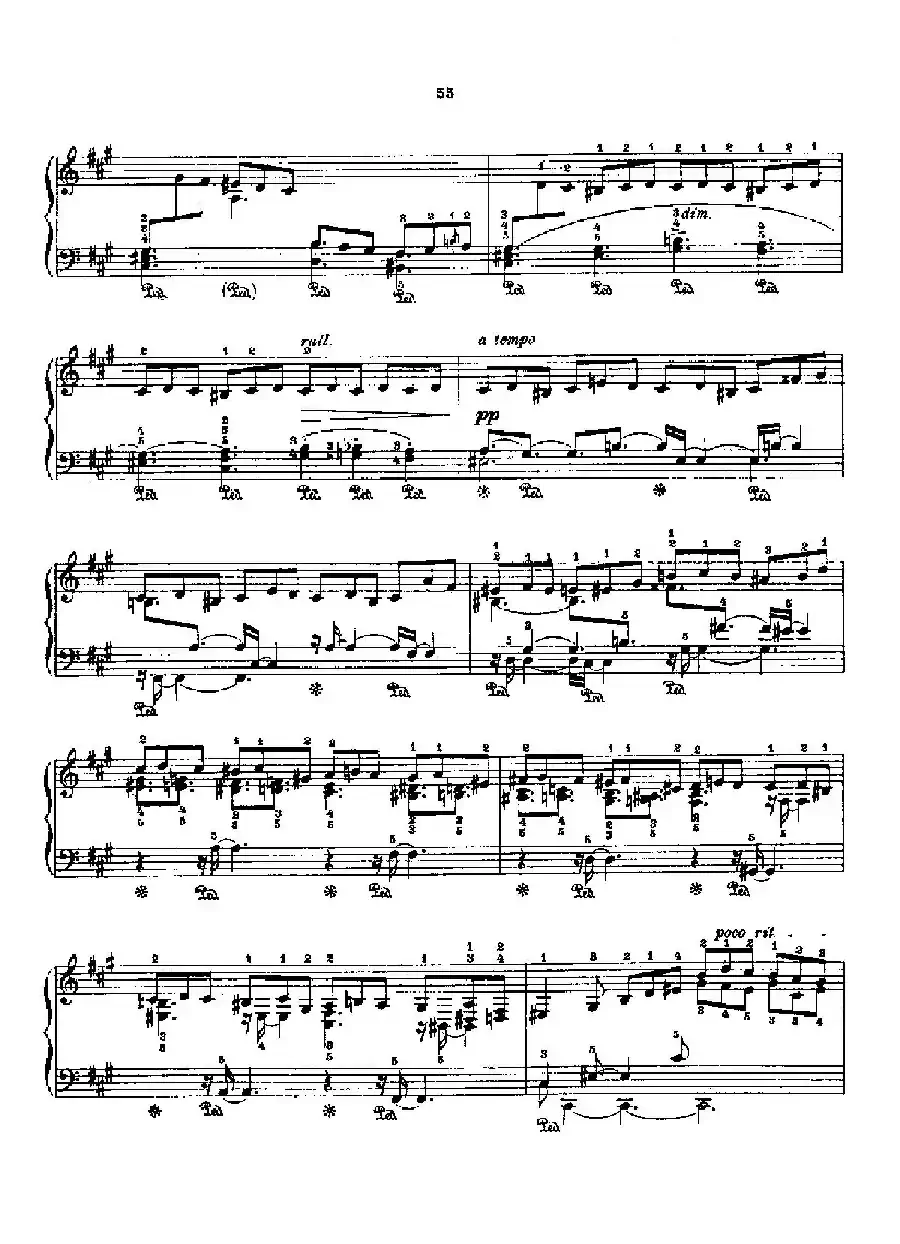 53首以肖邦练习曲为素材而作的练习曲（No.28A）