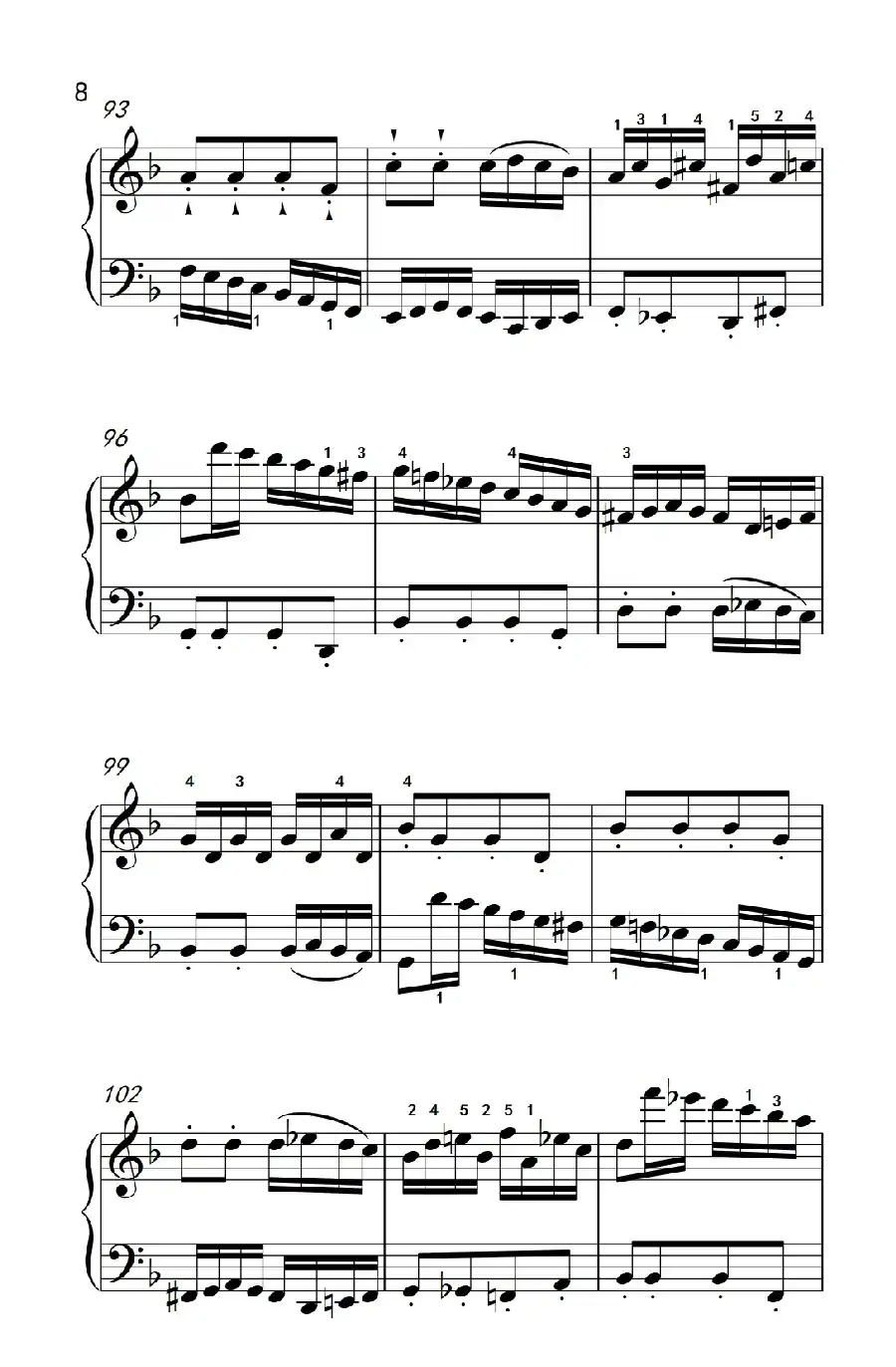 奏鸣曲 Opus 10 Nr.2 第三乐章（贝多芬奏鸣曲集 2）
