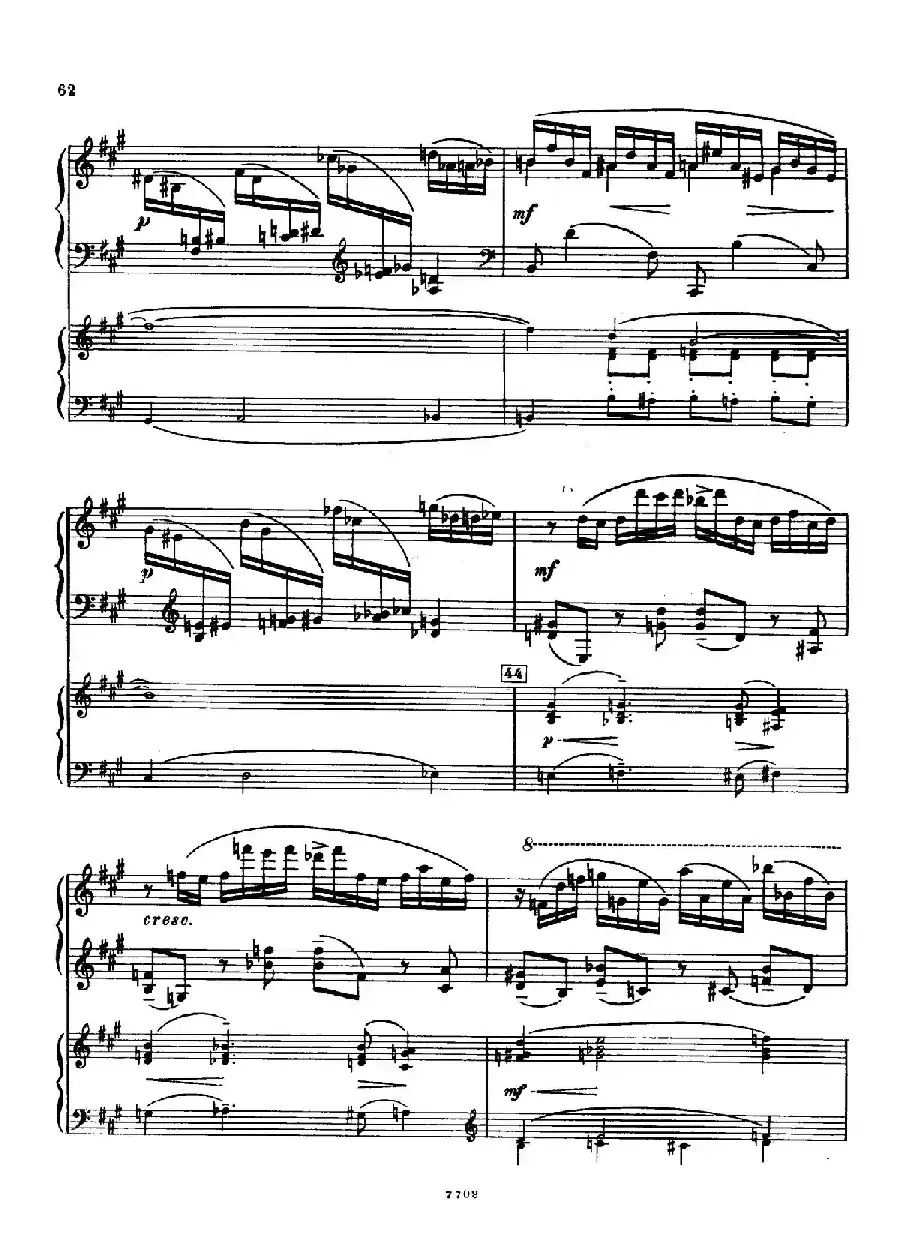 升f小调第一钢琴协奏曲 Op.1（双钢琴版）