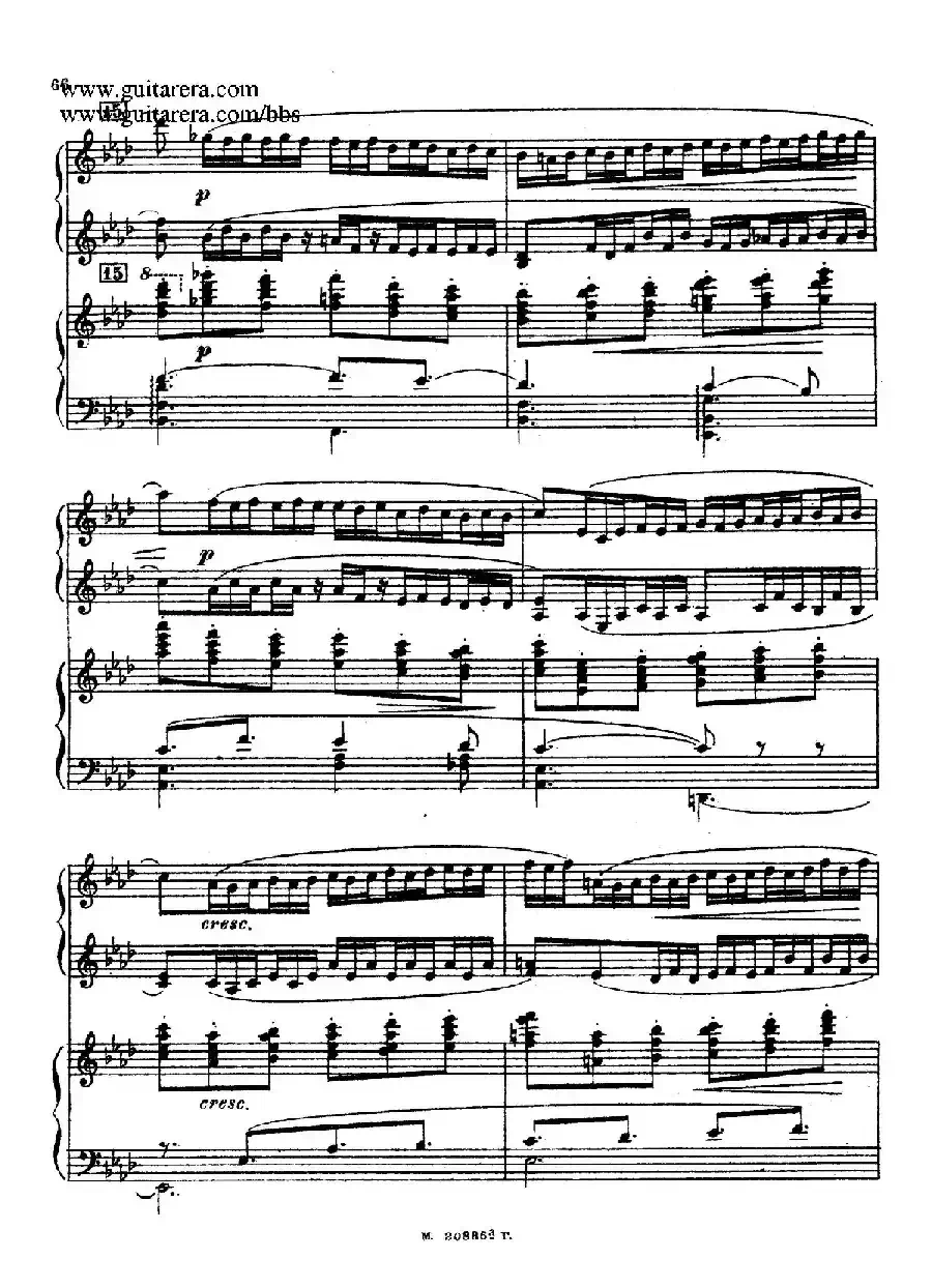 第二双钢琴组曲 Suite for Two Pianos No.2 Op.17（3. 浪漫曲 Romance）