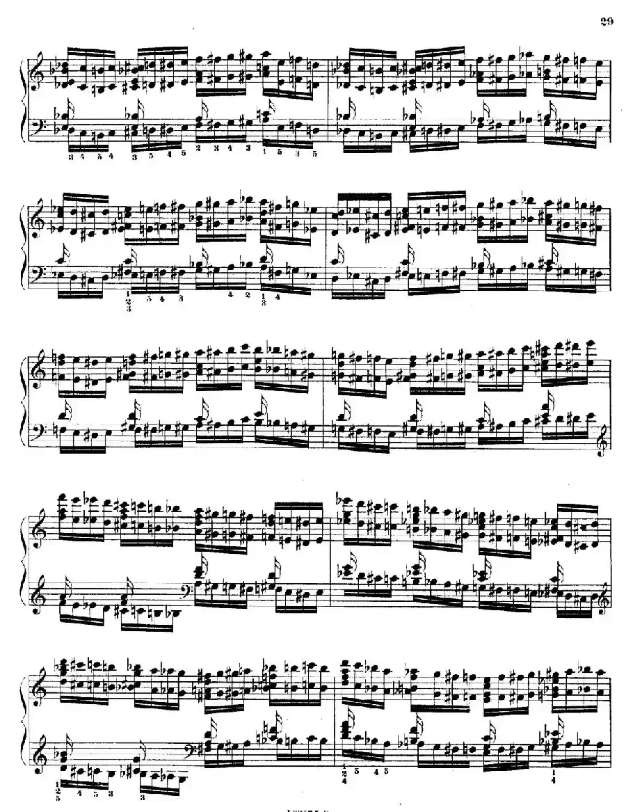 6 Etudes de Concert（6首音乐会练习曲·5）