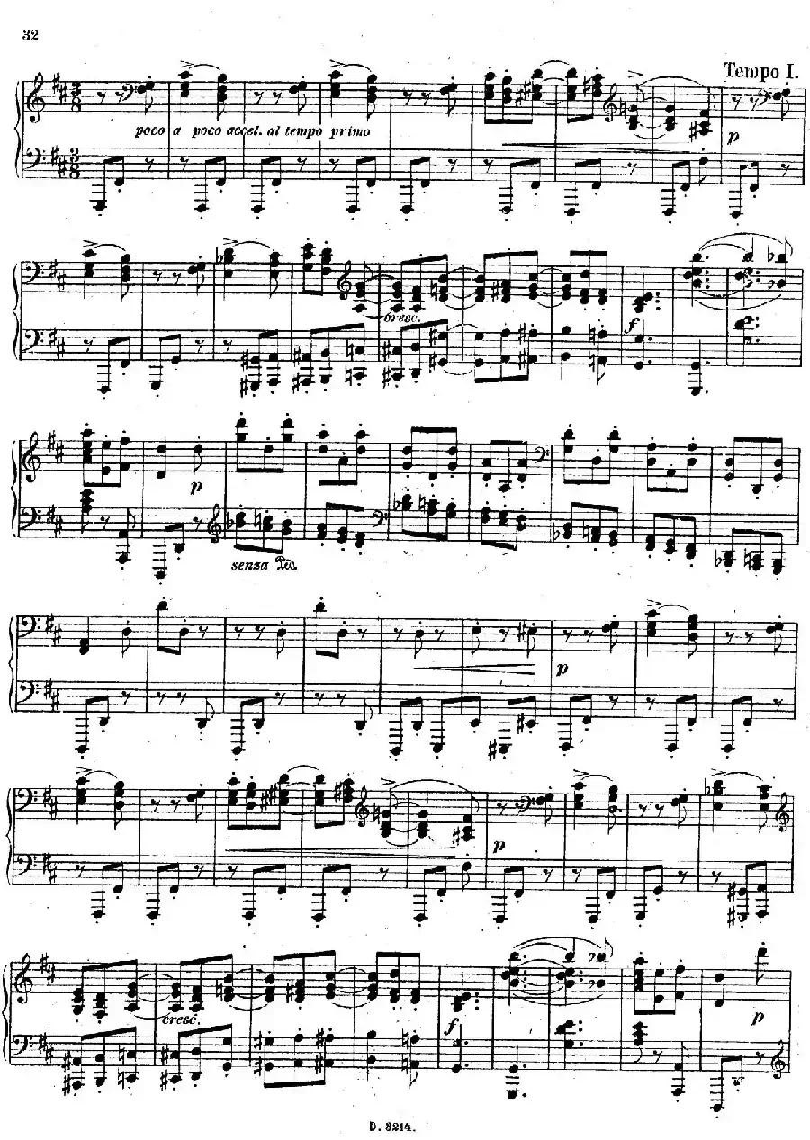 Four Pieces 4首小品 Op.2（Ⅳ）