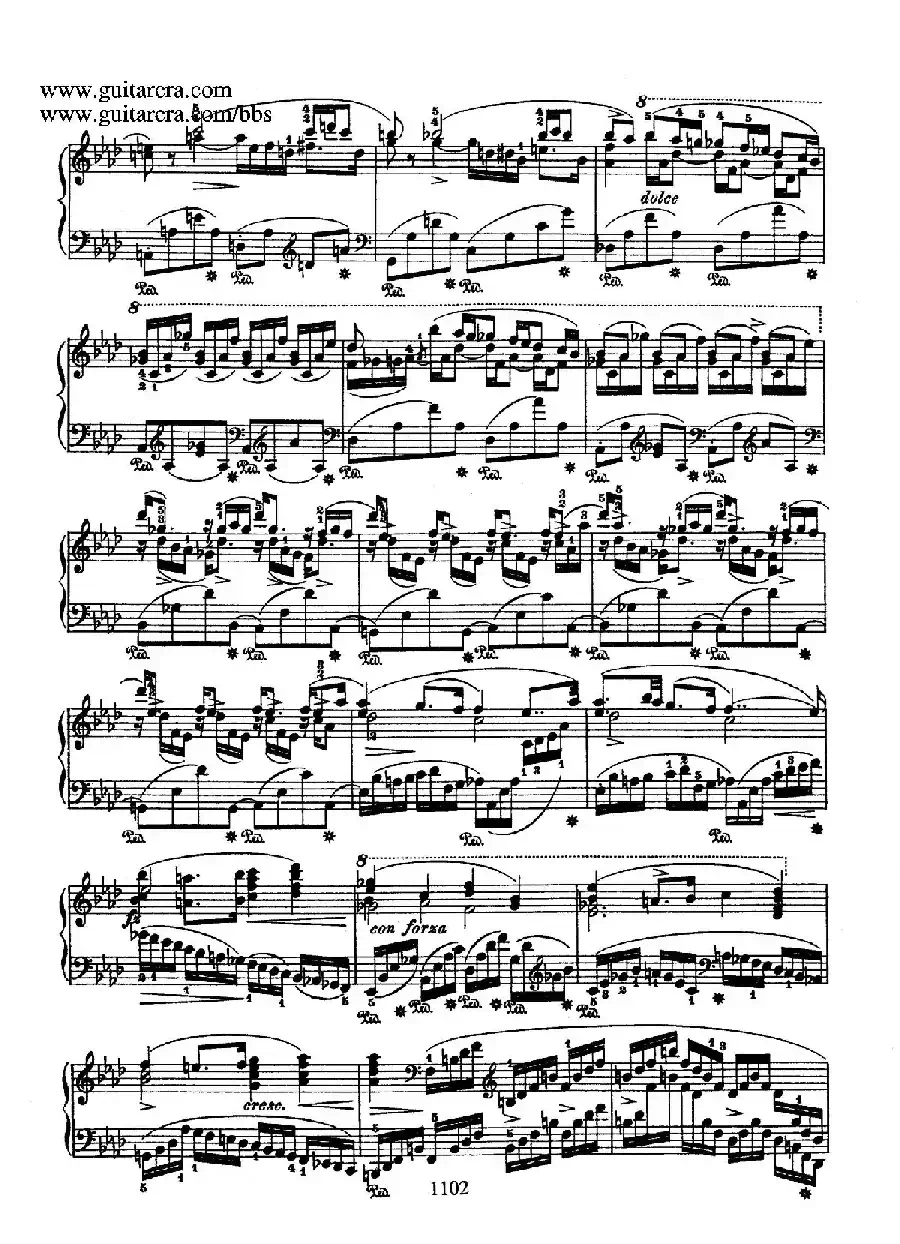 Piano Concerto No.2 in f Minor Op.21（f小调第二钢琴协奏曲·钢琴独奏版）