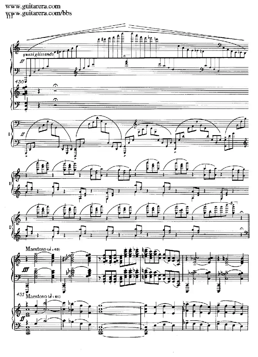 c小调第二钢琴协奏曲 Op.18（双钢琴·第三乐章）