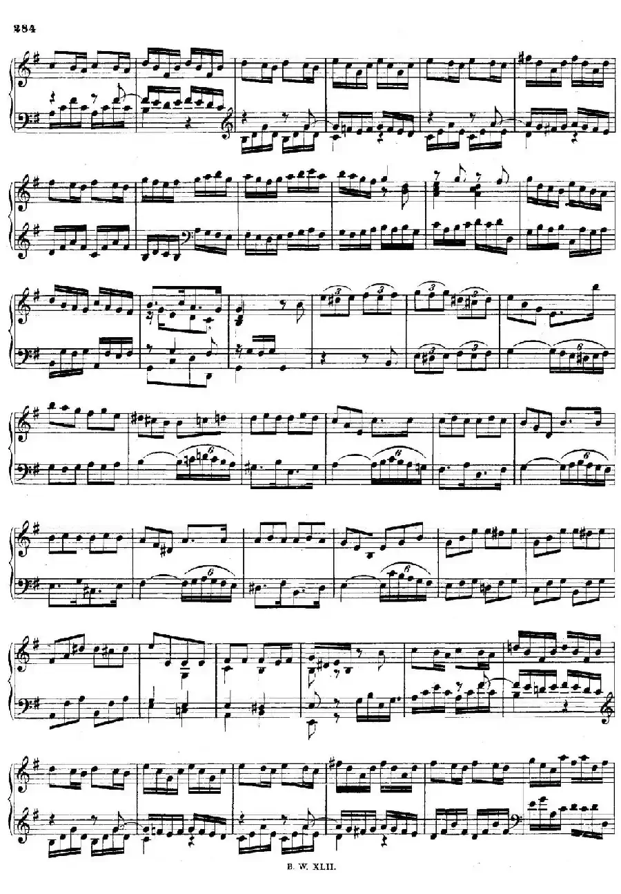 Concerto for Organ in G Major BWV 592（G大调管风琴协奏曲·钢琴独奏版）