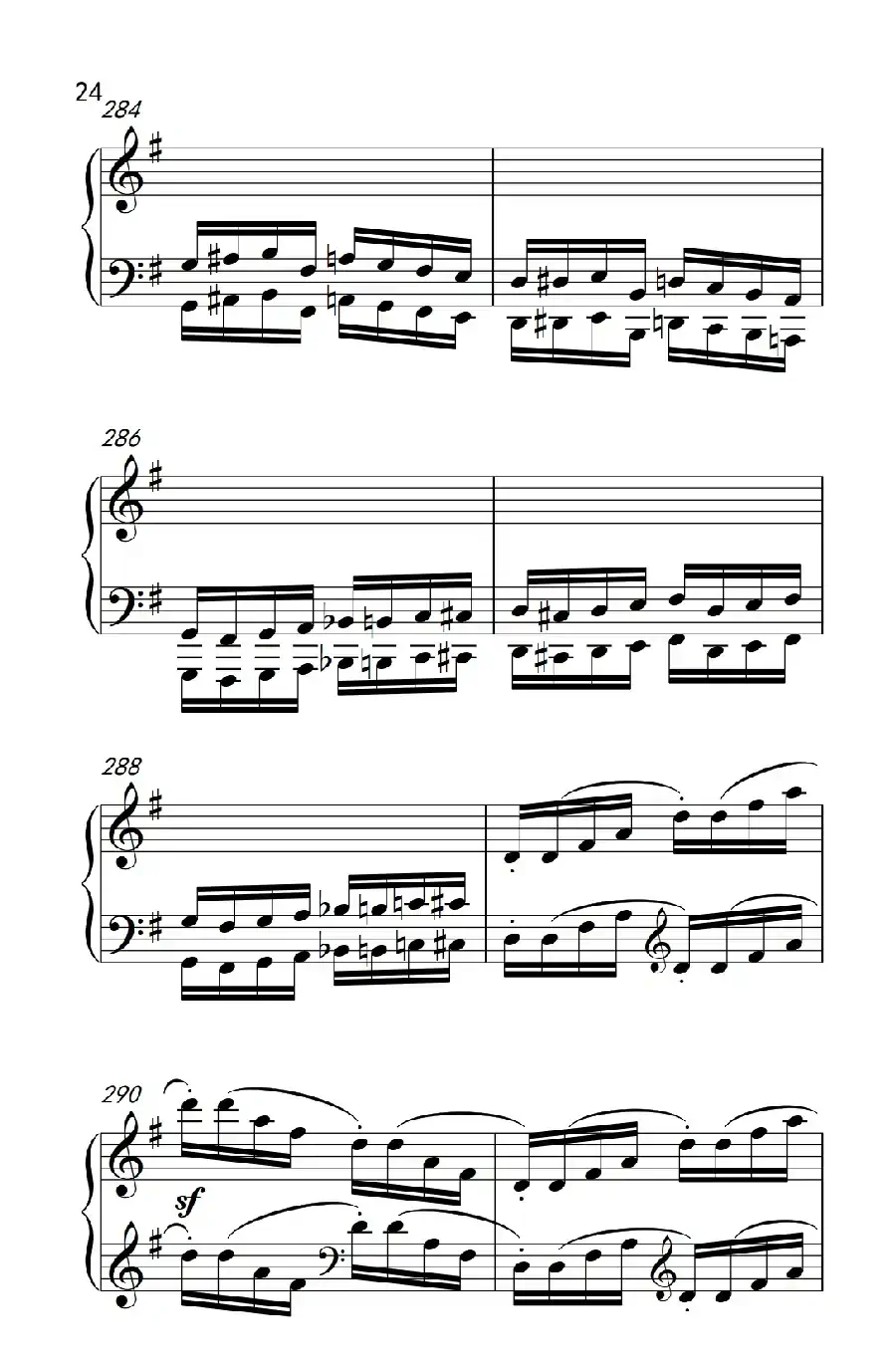 第九级2.G大调奏鸣曲 第一乐章 Op.31 No.1（中央音乐学院 钢琴（业余）考级教程 7-9级）