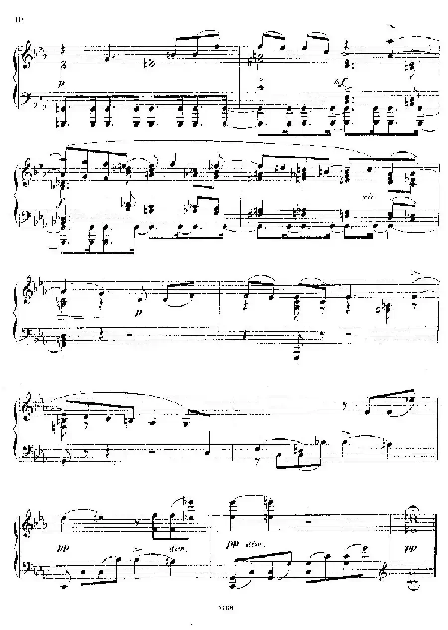 Phantasien Am Clavier Op.36（幻想曲集·第五首）