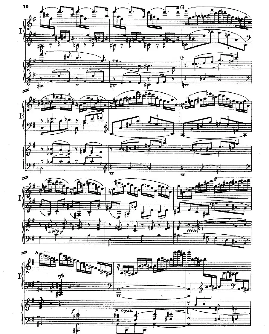 Piano Concerto in E Major Op.59（E大调钢琴协奏曲·双钢琴·第四乐章）