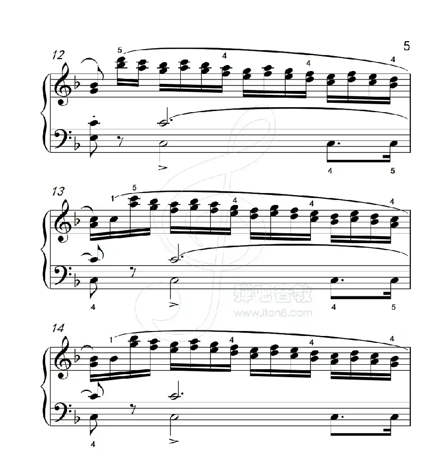 练习曲 34(克拉莫钢琴练习曲60首)