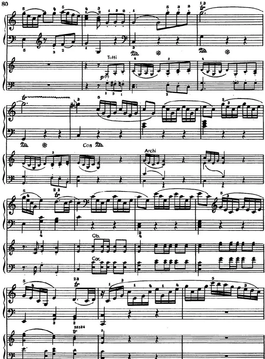 二十八部钢琴协奏曲 No.8（P31-38）