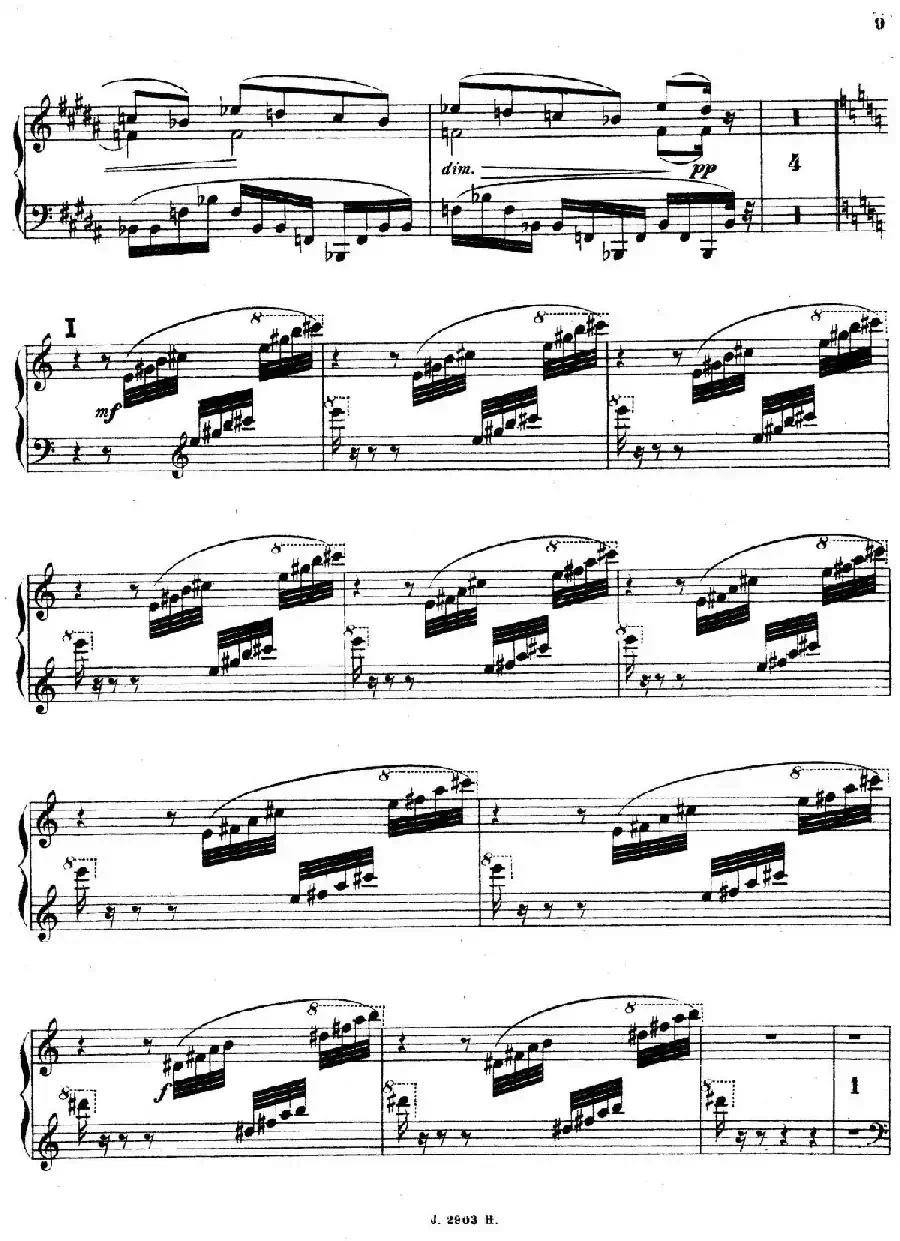 Symphony on a French Mountain Air Op.25（法国山歌交响曲·钢琴独奏·Ⅰ）