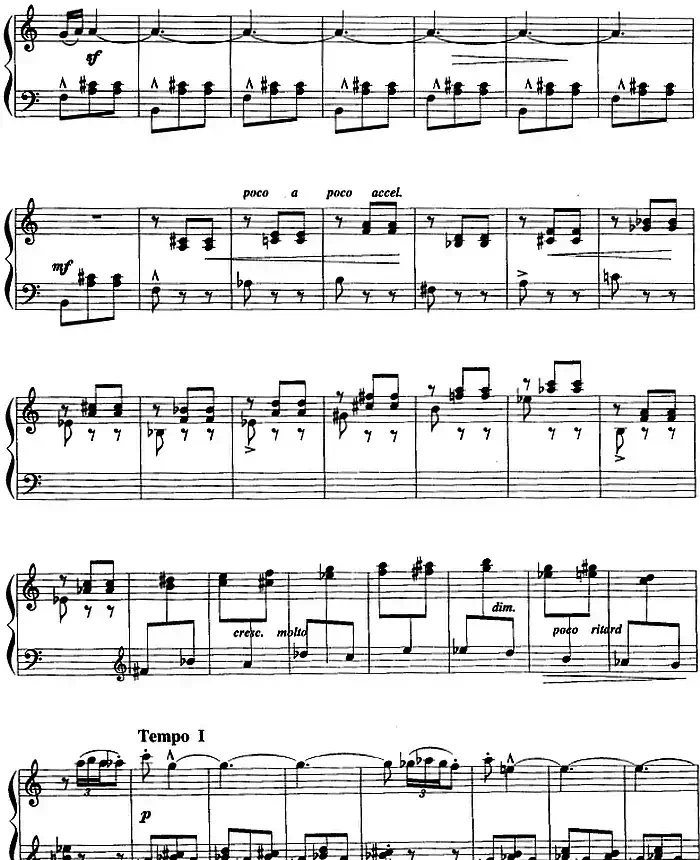现代钢琴曲：18、圆舞曲（Op.6，No.14）
