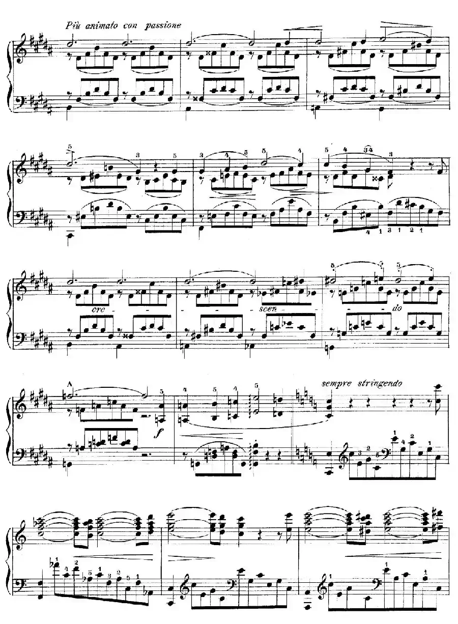 Notturnos S.541（3首夜曲“爱之梦”·3）