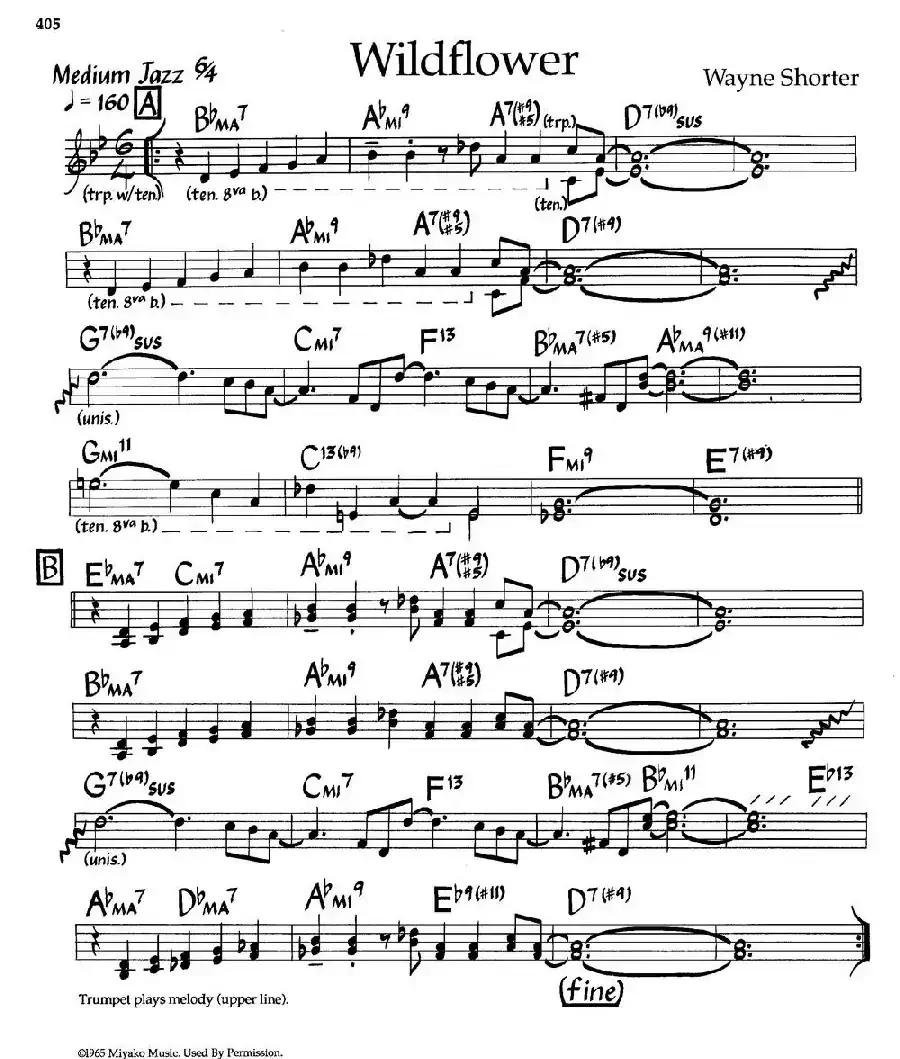 Wildflower（爵士钢琴曲）