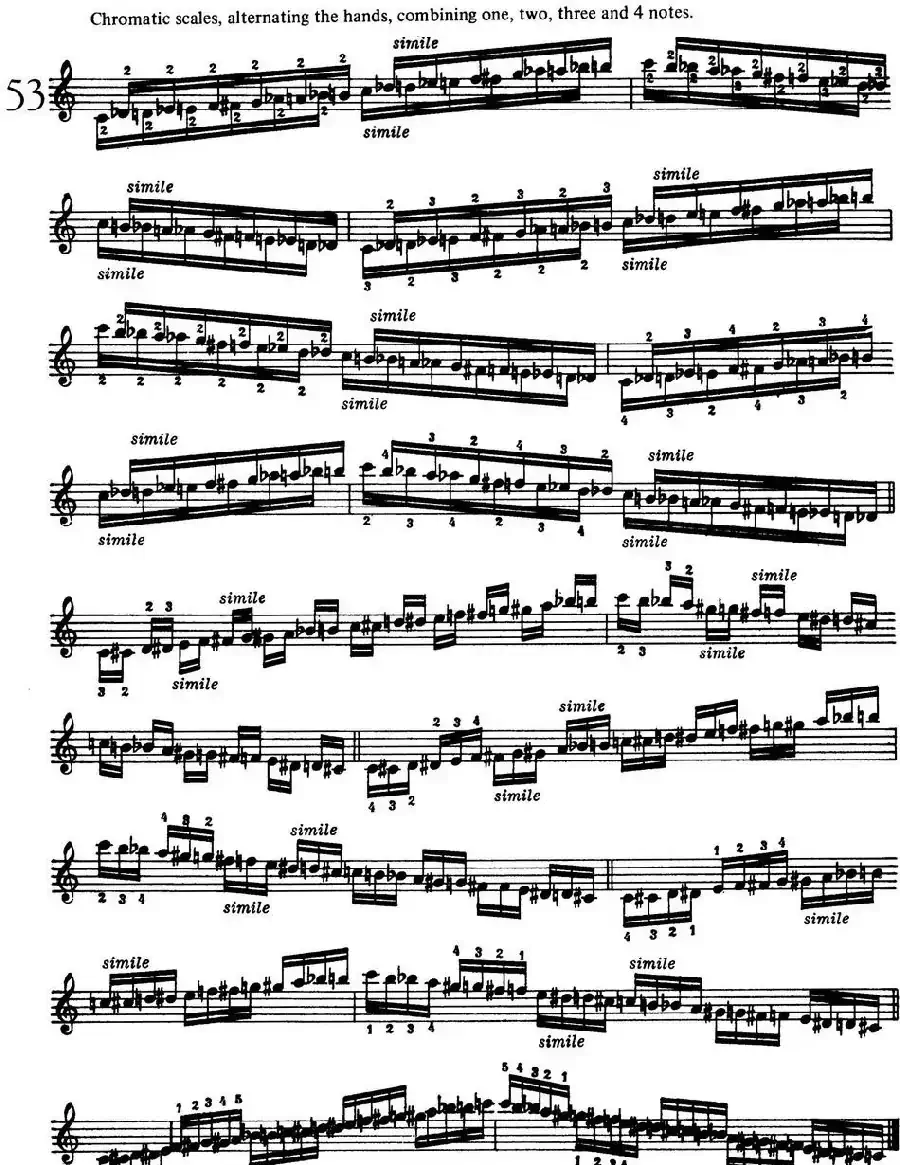 Technical Exercises S.146（李斯特钢琴技巧练习 BOOKⅢ）