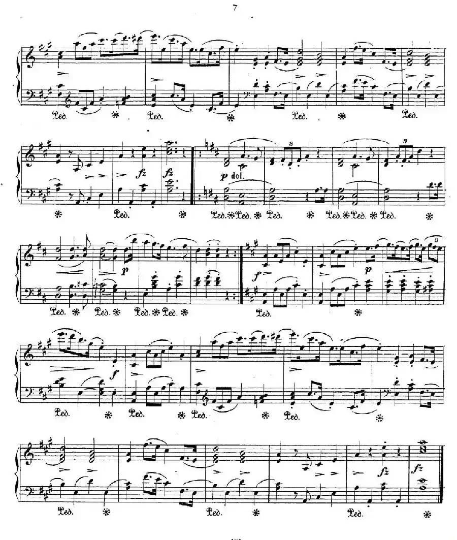 Bárnenes Juul Op.36（孩子们的圣诞夜·3. 圣诞树）