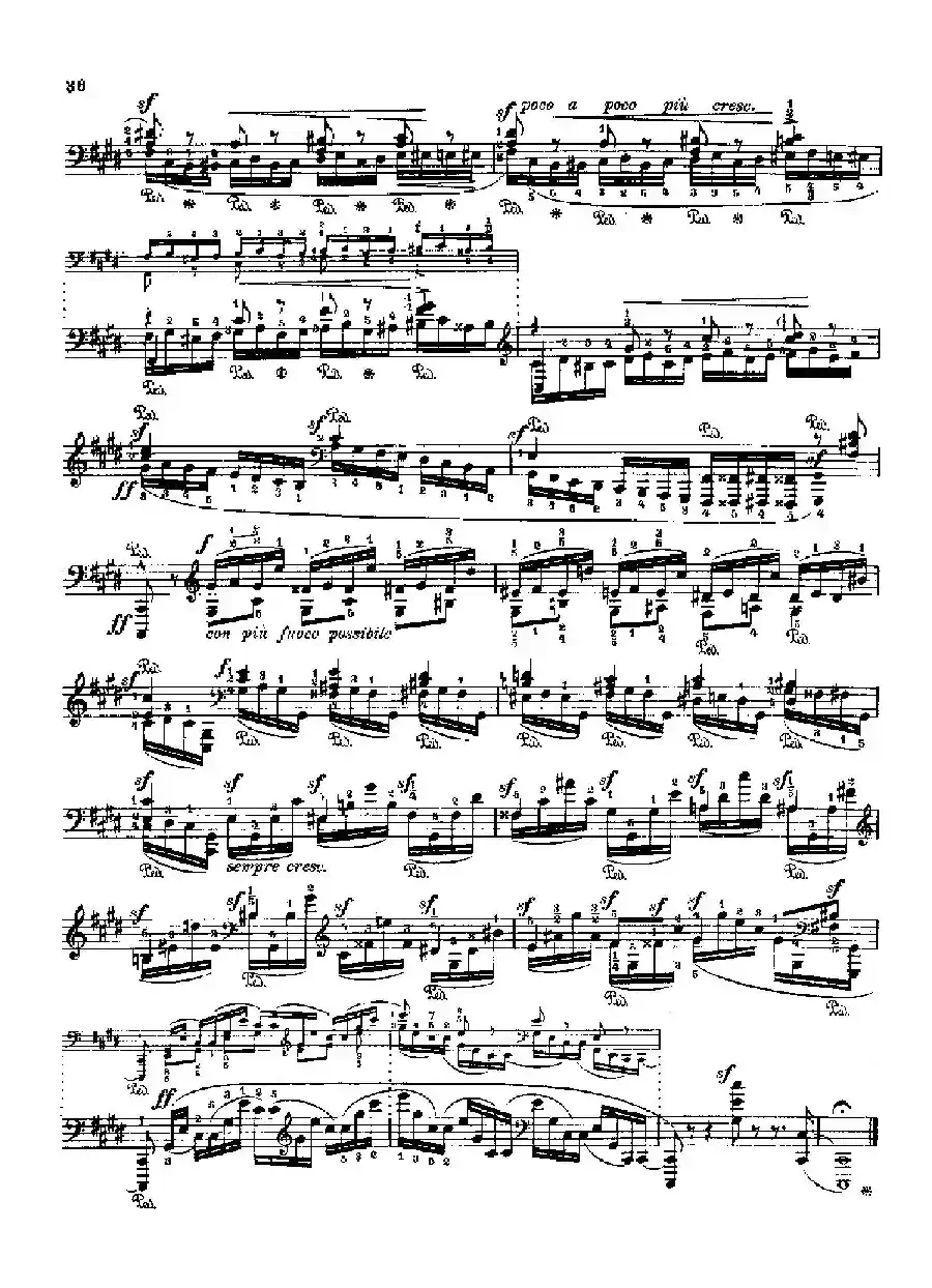 53首以肖邦练习曲为素材而作的练习曲（No.6）