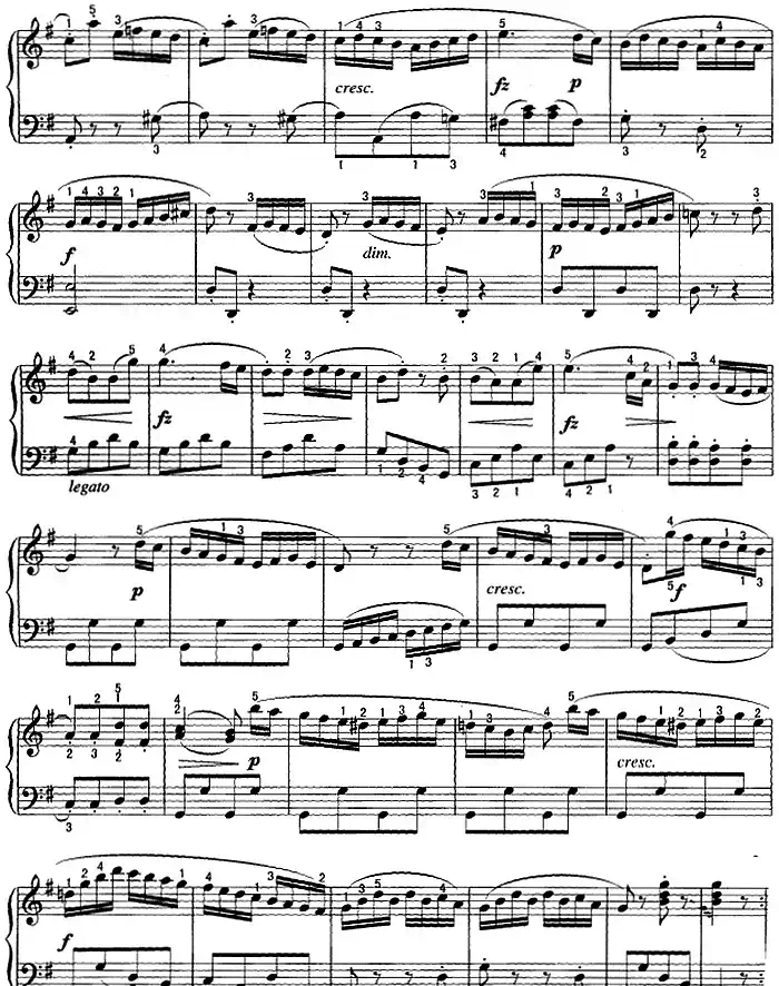 不可不弹的世界钢琴名曲：小奏鸣曲Op.36-2